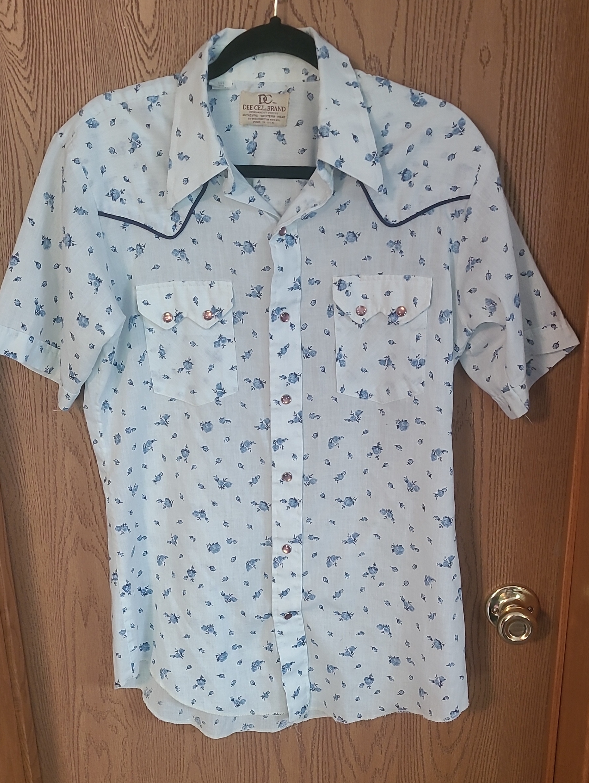 Authetic Vintage Ss Western Shirt